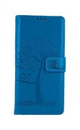 TopQ Xiaomi Redmi Note 9 Pro Book Blue Owl Tree 50738 - Phone Cover