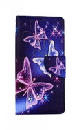 TopQ Realme 7 book Blue with butterflies 55111 - Phone Case