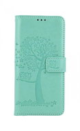 TopQ Xiaomi Redmi 9T booklet Green tree owls 66642 - Phone Case