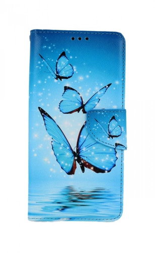 TopQ Realme C21 booklet Blue butterflies 60508 - Phone Case - Main image