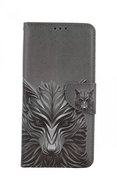 TopQ Realme C21 booklet Wolf 60500 - Phone Case