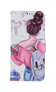 TopQ Xiaomi Redmi Note 10 Book Girl 59875 - Phone Case