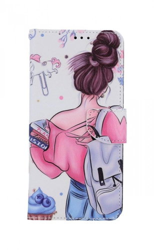 TopQ Xiaomi Redmi Note 10 Book Girl 59875 - Phone Case - Main image
