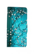 TopQ Realme 7i book Blue with flowers 55115 - Phone Case