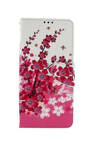 TopQ Realme 7i Book Flowers Textile 55065 - Phone Case - Main image