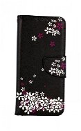 TopQ Samsung A22 knižkové Kvety sakury 60516 - Puzdro na mobil