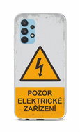 TopQ Samsung A32 Attention electrical equipment 66883 - Phone Case