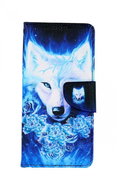 TopQ Samsung A22 booklet Turquoise wolf 66168 - Phone Case