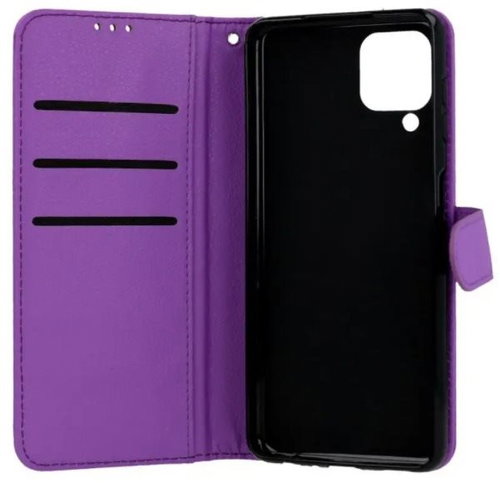 TopQ Samsung A22 booklet purple with buckle 66287 - Phone Case - Main image