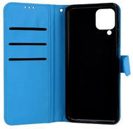 TopQ Samsung A22 book blue with buckle 66286 - Phone Case