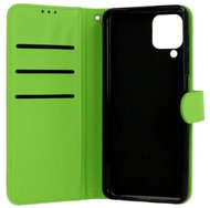 TopQ Samsung A22 booklet green with buckle 66285 - Phone Case