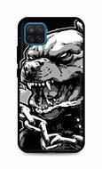 TopQ Samsung A12 silicone Agressive Pitbull 56712 - Phone Cover