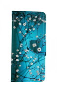 TopQ Xiaomi Redmi Note 8T Book Blue with flowers 46854 - Phone Case
