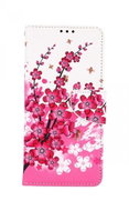 TopQ Vivo Y70 Book Flowers Textile 57092 - Phone Case