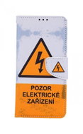 TopQ Vivo Y20s booklet Attention electrical equipment 57085 - Phone Case