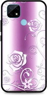 TopQ Realme C21 silicone Abstract Roses 61688 - Phone Cover