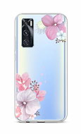 TopQ Vivo Y70 silicone Violet Blossom 67182 - Phone Cover