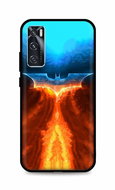 TopQ Vivo Y70 silicone Fiery Batman 67268 - Phone Cover
