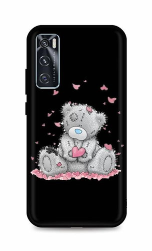 TopQ Vivo Y70 silicone Lovely Teddy Bear 67280 - Phone Cover - Main image