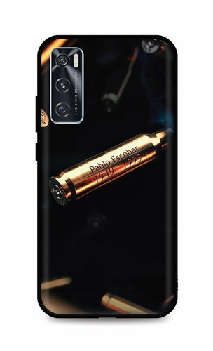 TopQ Vivo Y70 silicone Pablo Escobar Bullet 67264 - Phone Cover - Main image