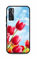 TopQ Vivo Y70 silicone Tulips 67254 - Phone Cover
