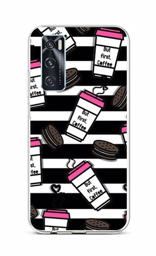 TopQ Vivo Y70 silicone cups 67050 - Phone Cover - Main image