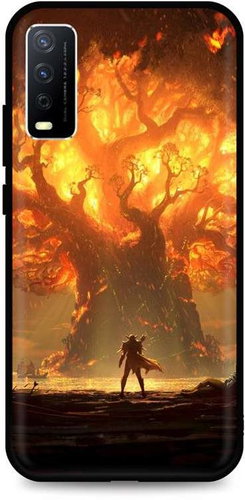 TopQ Vivo Y11s silicone Warcraft 66786 - Phone Cover - Main image