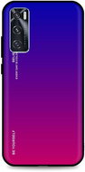 TopQ LUXURY Vivo Y70 pevný duhový fialový 67212 - Kryt na mobil