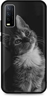 TopQ Vivo Y20s silicone Cute Cat 67135 - Phone Cover
