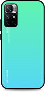 TopQ LUXURY Xiaomi Redmi Note 11 solid rainbow green 67333 - Phone Cover
