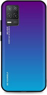 TopQ LUXURY Realme 8 5G pevný duhový purpurový 66466 - Phone Cover