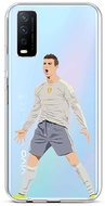 TopQ Vivo Y11s Silicone Footballer 66633 - Phone Cover