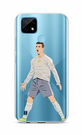 TopQ Realme C21 Silicone Footballer 66850 - Phone Cover