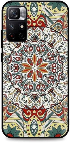 TopQ Xiaomi Redmi Note 11 3D Silicone Colour Mandala 67315 - Phone Cover - Main image