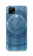 TopQ Realme C21 Silicone Navy Mandala 66842 - Phone Cover