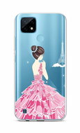 TopQ Realme C21 Silicone Pink Princess 66833 - Phone Cover
