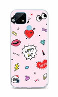 TopQ Realme C21 Silicone Happy Day 66805 - Phone Cover