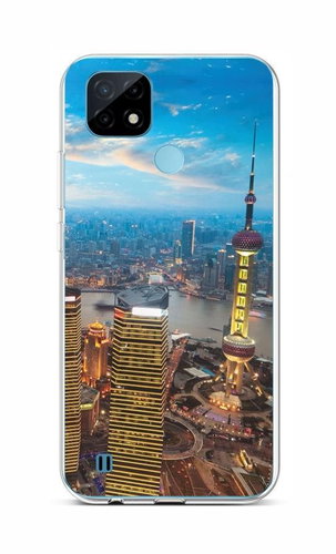 TopQ Realme C21 Silicone City 66802 - Phone Cover - Main image
