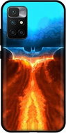 TopQ Xiaomi Redmi 10 Silicone Fiery Batman 66687 - Phone Cover