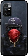 TopQ Xiaomi Redmi 10 silikón Monkey Gangster 66582 - Kryt na mobil