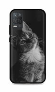 TopQ Realme 8 5G Silicone Cute Cat 66460 - Phone Cover