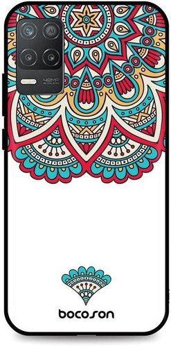 TopQ Realme 8 5G 3D Silicone Colour Motif 66400 - Phone Cover - Main image