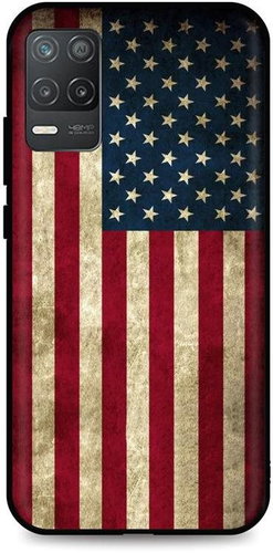 TopQ Realme 8 5G 3D Silicone America 66396 - Phone Cover - Main image