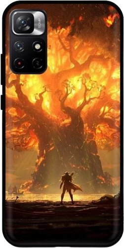 TopQ Xiaomi Redmi Note 11 Silicone Warcraft 67395 - Phone Cover - Main image