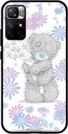 TopQ Xiaomi Redmi Note 11 Silicone Floral Teddy 67391 - Phone Cover