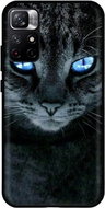 TopQ Xiaomi Redmi Note 11 Dark Cat Silicone 67386 - Phone Cover