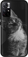 TopQ Xiaomi Redmi Note 11 Silicone Cute Cat 67385 - Phone Cover