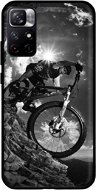 TopQ Xiaomi Redmi Note 11 silikón Mountain Rider 67376 - Kryt na mobil