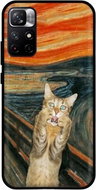 TopQ Xiaomi Redmi Note 11 Silicone Scared Cat 67374 - Phone Cover