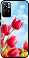 TopQ Xiaomi Redmi Note 11 Silicone Tulips 67368 - Phone Cover